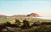 Palermo and Monte Pellegrino 1865 By Francesco Lojacono