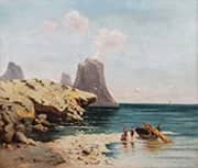 View of the Cyclopean Isles By Francesco Lojacono