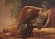 Cleopatra Sketch for Cleopatra Trying Poisons on Those Condemned to Death By Alexandre Cabanel
