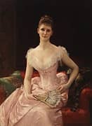 Olivia Peyton Murray Cutting 1887 By Alexandre Cabanel