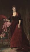 Portrait of Arabella Worsham 1882 By Alexandre Cabanel
