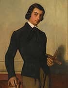 Portrait of a Young Artist 1842 By Alexandre Cabanel
