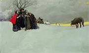 A Wolf han't been Seen in Salem for Thrity Years By Howard Pyle