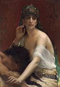 Samson and Delilah By Alexandre Cabanel