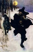 Once it Chased Dr Wilkerson Into the Very Town Itself 1909 By Howard Pyle