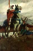 The Coming of Lancaster 1908 By Howard Pyle