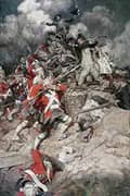They Scrambled up the Parapet 1897 By Howard Pyle