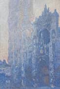 Rouen Cathedral Portal and Tower d'Albane Morning Effect 1894 By Claude Monet