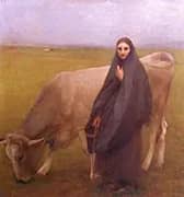 In the Meadow 1892 By Pascal Dagnan Bouveret