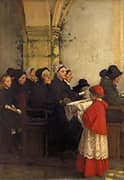 The Le Pain Benit 1885 By Pascal Dagnan Bouveret
