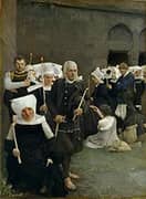 The Pardon in Brittany 1886 By Pascal Dagnan Bouveret