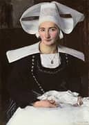 Woman from Brittany 1886 By Pascal Dagnan Bouveret