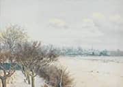 Winter in the Ouse Valley 1891 By William Fraser Garden