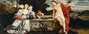 Sacred and Profane Love By Tiziano Vecellio (TITIAN)