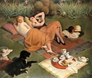 Picnic 1927 By Miguel Mackinlay