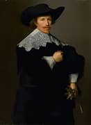 Portrait of a Gentleman 1636 By Nicolaes Eliasz Pickenoy