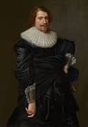 Portrait of a Man 1632 By Nicolaes Eliasz Pickenoy