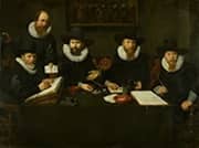 Regents of the Women's House of Correction Spinhuis in Amsterdam 1628 By Nicolaes Eliasz Pickenoy