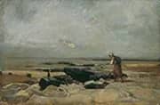 Dunes near Treport 1879 By Rudolf Ribarz