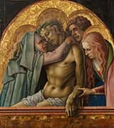 Pieta 1476 By Carlo Crivelli