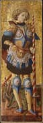 Portrait of Saint George 1472 By Carlo Crivelli