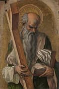 Saint Andrew 1476 By Carlo Crivelli