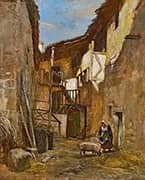 Farmhouse in Chateldon By Rudolf Ribarz