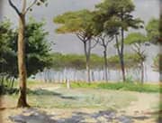 Wal in the Pine Grove By Rudolf Ribarz