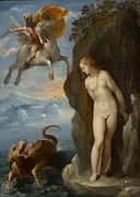 Perseus Rescuing Andromeda By Guiseppe Cesari