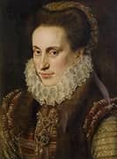 Portrait of a Woman 1573 By Lucas De Heere