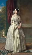 Portrait of Josefa del Aguila Ceballos By Federico de Madrazo y Kuntz
