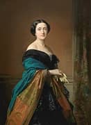 Portrait of Saturnina Canaleta 1856 By Federico de Madrazo y Kuntz