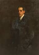 Portrait of F W Ancott By Edmund Hodgson Smart