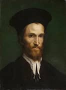 Portrait of a Man 1520 By Antonio da Correggio
