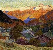 Autumn Morning 1908 By Giovanni Giacometti