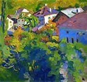 Stampa in the Fall By Giovanni Giacometti