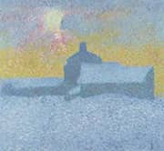 Winter Fog Winter in Maloja 1910 By Giovanni Giacometti