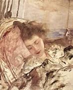Madame Gervex is Asleep By Henri Gervex