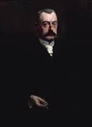 Portrait of French Politician Pierre Waldeck Rousseau 1894 By Henri Gervex