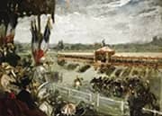 Review at Longchamp By Henri Gervex