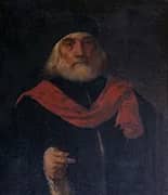 Portrait of a Venetian Senator By Bonifacio Veronese