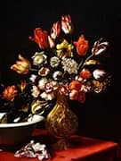 Vase of Flowers By Carlo Dolci