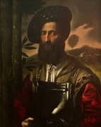 Portrait of a Warrior By Dosso Dossi