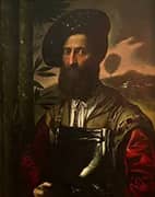 Portrait of a Warrior By Dosso Dossi