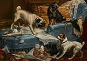 Playing Havoc 1894 By Charles van den Eycken