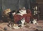 Playtime 1910 By Charles van den Eycken