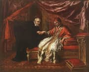 St Philip Neri Cures Pope Clement VIII from Gout By Pietro da Cortona