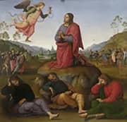 Oration in the Garden By Perugino