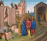 Charlemagne Builder By Jean Fouquet