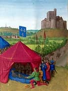 Death of Bertrand du Guesclin By Jean Fouquet